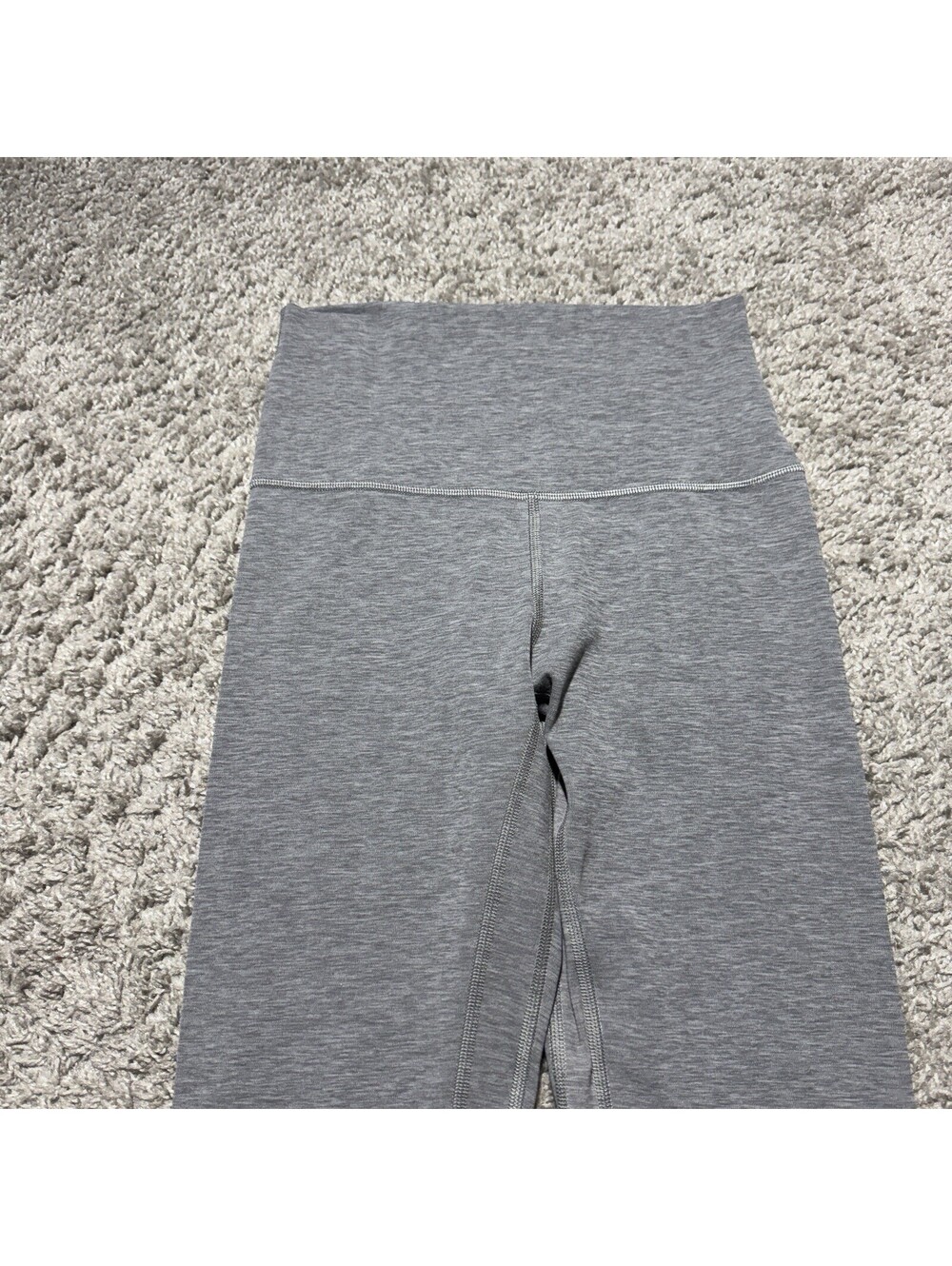 Lululemon Align High-Rise Pant 28” Heathered Core Grey Yoga Leggings Size 4 - Picture 4 of 10
